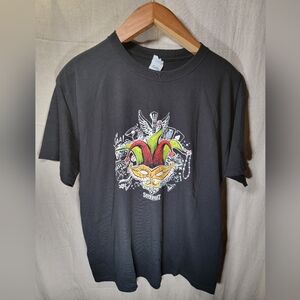 Showboat Casino Atlantic City New Jersey XL long sleeve Mardi Gras t-shirt